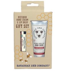 Savannah Bee Company Hand Cream and Lip 2 pc