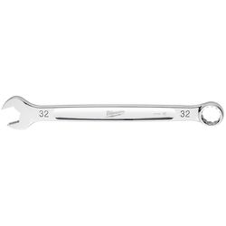 Milwaukee 32 mm X 32 mm 12 Point Metric Combination Wrench 1 pc