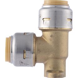 SharkBite Push to Connect 1/2 in. PF each X 1/2 in. D PF Brass Drop Ear Elbow