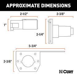 CURT 4 Way Connector Kit