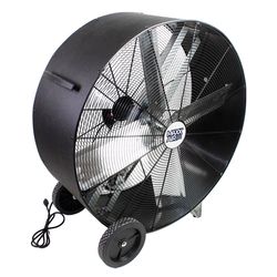 Maxx Air 41.5 in. H 2 speed Drum Fan