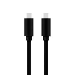 Fabcordz Type C to Type C Cable 6 foot Black
