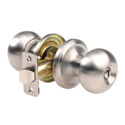 Ace Colonial Satin Privacy Lockset 1-3/4 in.