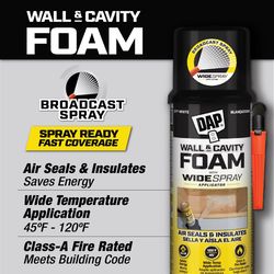 DAP Off-White Polyurethane Foam Wall & Cavity Foam Sealant 20 oz