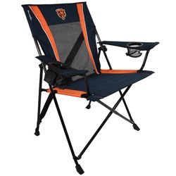 Kijaro Dual Lock Pro 1-Position Blue Chicago Bears Camping Folding Chair