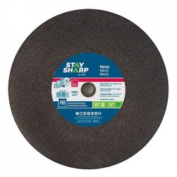 Stay Sharp 14 in. D X 20 mm X 1/8 in. thick Professional Grinding Wheel 1 pc
