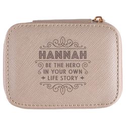 History & Heraldry Hannah Be The Hero In Your Own Life Story Travel Jewellery Box 1 pk