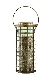 Perky-Pet Squirrel Stumper Wild Bird 3 lb Metal/Plastic Twist-Lock Lid Bird Feeder 8 ports
