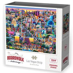 Boardwalk Las Vegas Strip Jigsaw Personal Puzzle 210 pc