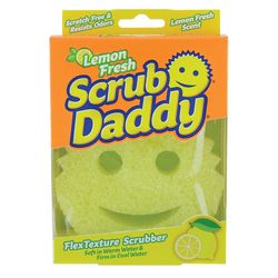 Scrub Daddy Lemon Fresh Sponge For All Purpose 6 in. L 1 pk