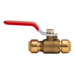 QuickFitting 1/2 in. Brass Push Fit Ball Valve