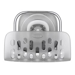 OXO Good Grips 3 in. L X 4 in. W X 3 in. H Plastic/Stainless Steel Sponge Holder