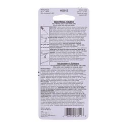 Oatey 1 oz Acid Core Wire Solder 0.063 in. D Tin/Lead 40/60 1 pc