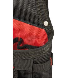 Milwaukee Nylon All-Purpose Tool Bag 24 pocket Black/Red 1 pc