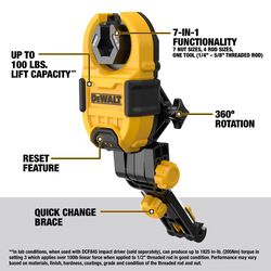 DEWALT Impact Connect Steel Nut Runner Attachment Power Nut Driver 1 pc