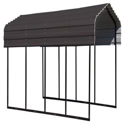 Arrow 10 ft. x 20 ft. Steel Horizontal Peak Carport without Floor Kit