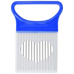R&M International Corp International Blue/White Plastic/Steel Onion Slicer Holder