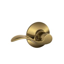 Schlage Accent Antique Brass Passage Lever