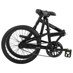 Retrospec Judd Unisex 20 in. D Folding Bicycle Matte Black