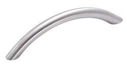 Amerock Contemporary Arch Cabinet Pull 3-3/4 in. Stainless Steel Silver 1 pk