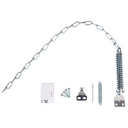 Larson 24.5 in. L Zinc-Plated Mill Steel Storm Door Wind Chain 9 pc