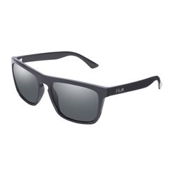 Huk Siwash Sunglasses Unisex Matte Black Frame Gray Lens Polarized