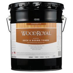 Ace Wood Royal Transparent Cedar Oil-Based Alkyd Deck and Siding Toner 5 gal