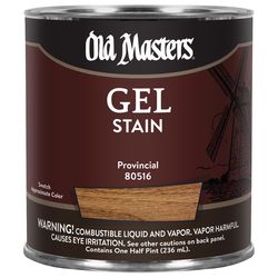 Old Masters Semi-Transparent Provincial Oil-Based Alkyd Gel Stain 1/2 pt