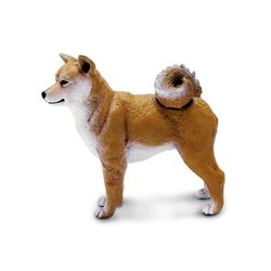 Safari Ltd. Best in Show Shiba Inu Dog Figure Toy Brown