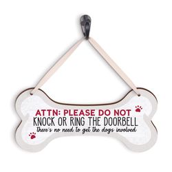 P Graham Dunn 5 in. H X 10 in. L Multicolored MDF Dog Bone String Sign