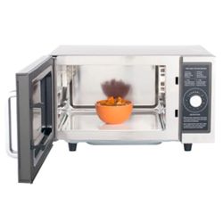 General 1 cu ft Black/Silver Microwave 1000 W