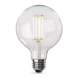 Feit G40 E26 (Medium) Filament LED Bulb Soft White 100 Watt Equivalence 1 pk