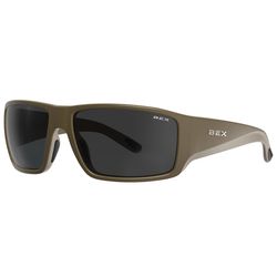 BEX Sunglasses Badlands Sunglasses Unisex Saddle Frame Gray Lens