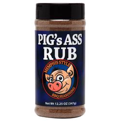 Pig's Ass Memphis Style BBQ Seasoning 12.25 oz