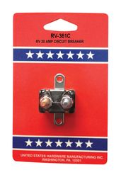 US Hardware 20 amps RV Circuit Breaker 1 pk