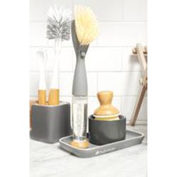 Full Circle 7.6 in. L X 3.86 in. W X 4.01 in. H Ceramic/Plastic Sink Caddy