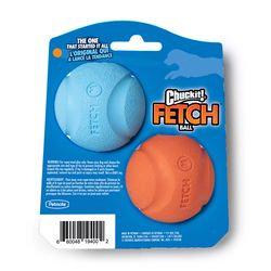 Chuckit! For Dog Assorted Rubber Fetch Ball Ball Launcher Tennis Balls Medium 2 pk