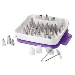 Wilton Piping Tips Cake Decorating Set 55 pc