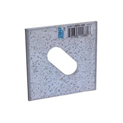 Simpson Strong-Tie 3 in. H X 3 in. W X 3 in. L Galvanized Steel Bearing Plate
