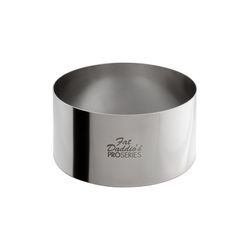 Fat Daddio's 3.5 in. Cake and Pastry Ring Silver 1 pc