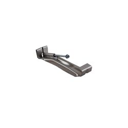 Spectra Metal 1.31 in. H X 1.25 in. W X 5 in. L Silver Aluminum K Gutter Hanger