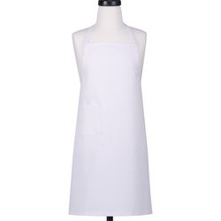 KA & F Group 2 pocket White Cotton Solid Apron