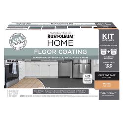 Rust-Oleum HOME Matte Deep Tint Base Floor Coating Kit 1 qt