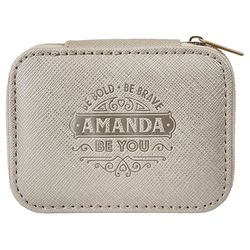 History & Heraldry Be Bold Be Brave Amanda Be You Travel Jewellery Box 1 pk