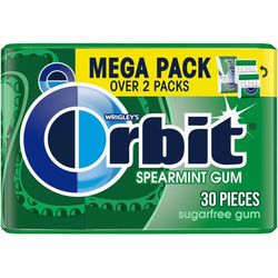 Orbit Sugar Free Spearmint Chewing Gum 30 pk