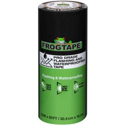 FrogTape 12 in. W X 50 ft. L Plastic Flashing Tape Black
