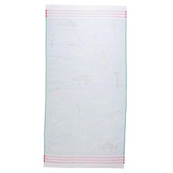 Stephen Joseph Multicolored Cotton Dino Bath/Beach Towel 1 pc