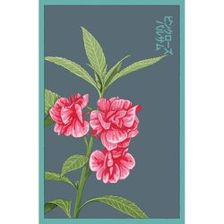 Chive Shido Seed Co. Pink Garden Balsam Seeds 1 pk