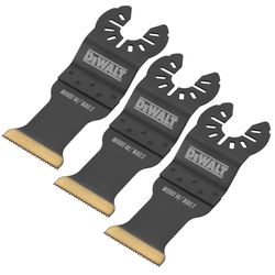 DEWALT Universal Fitment High Speed Steel Oscillating Blade Set 3 pc