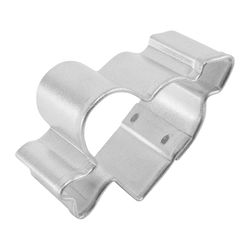 R&M International Corp 1 in. W X 2 in. L Mini Heart and Arrow Cookie Cutter Silver 1 pc